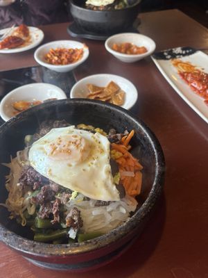 Stone Bowl Grill | Korean-Style Hot Stone Bibimbap by null