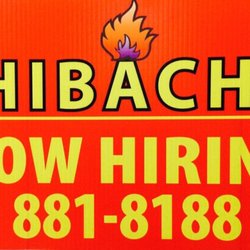 Hibachi Steak & Sushi - Does anyone need a job? They're hiring for full time waitresses!! If you have experience, the better for this place.