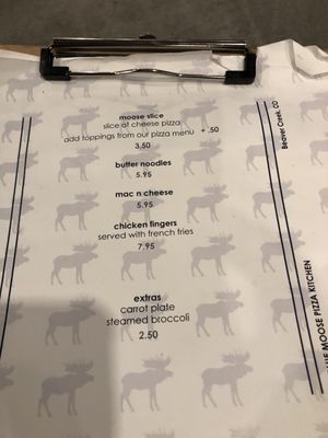 Menu photo 6 Blue Moose Pizza Avon, CO