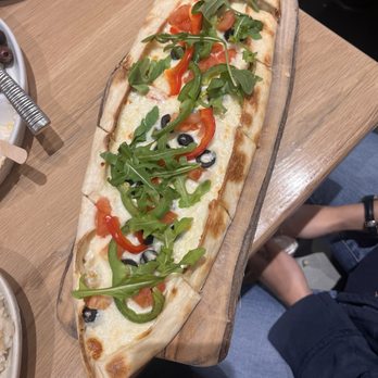 Hummus Mediterranean Kitchen - Vegetarian Pide - Mediterranean Near Me - Mountain View, California Hummus Mediterranean Kitchen - Vegetarian Pide - Mediterranean Near Me - Mountain View, California