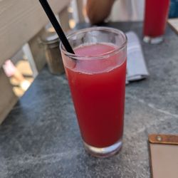 Watermelon juice was delicious!