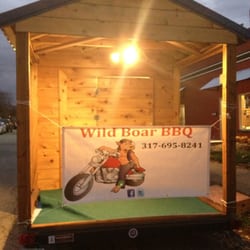 Wild Boar Bbq - Watch for the cabin with the blue roof! Follow us on Facebook and Twitter, and come try our smoked goodness!