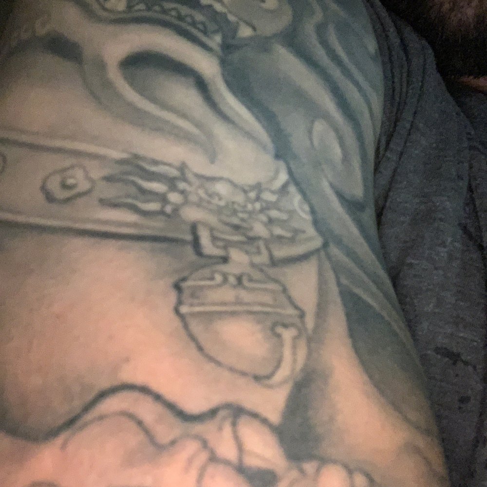 Golden Triangle Art Studio - Why are the collar crooked Steve? - Tattoo Near Me - Upland, California