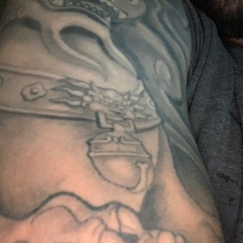 Golden Triangle Art Studio - Why are the collar crooked Steve? - Tattoo Near Me - Upland, California