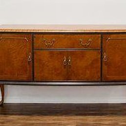 Credenza before All My Sons Moving and Storage broke it. Credenza before All My Sons Moving and Storage broke it.
