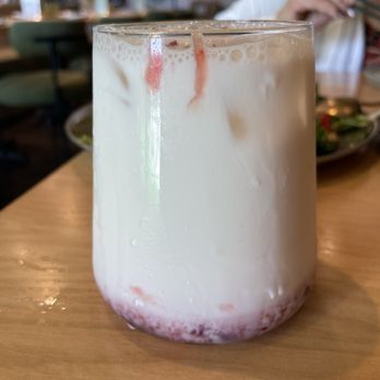 Jun Bistro - Strawberry milk. So sad, it didn't look like any of the other photos for it. - Chinese Near Me - Milpitas, California Jun Bistro - Strawberry milk. So sad, it didn't look like any of the other photos for it. - Chinese Near Me - Milpitas, California