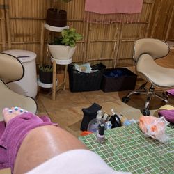 Nail Time Baymeadows - Private pedicure room for two.