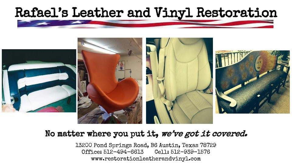 Rafael's Leather and Vinyl Restoration - upholstery in Austin, TX