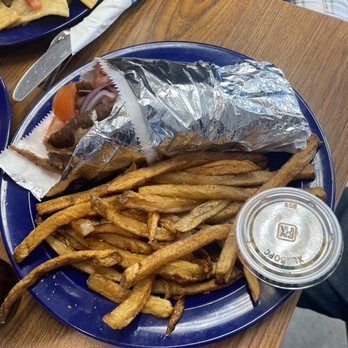 The Parthenon Greek-American Eats - Gyros with fries - Greek Near Me - Danville, Kentucky The Parthenon Greek-American Eats - Gyros with fries - Greek Near Me - Danville, Kentucky