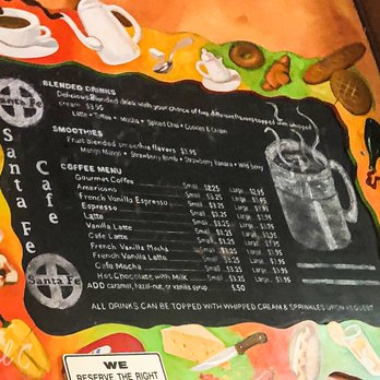 Santa Fe Express Cafe - smoothies, coffee and other drinks - Delis Near Me - Fullerton, California Santa Fe Express Cafe - smoothies, coffee and other drinks - Delis Near Me - Fullerton, California