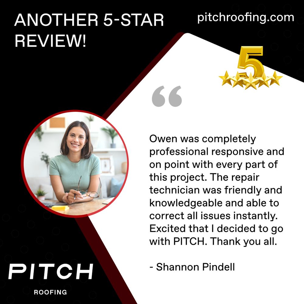 Slide of PITCH Roofing