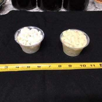 Ray's Chicken & Fish - 2 ounce portions of macaroni salad and potato salad.. - Seafood Near Me - Sacramento, California Ray's Chicken & Fish - 2 ounce portions of macaroni salad and potato salad.. - Seafood Near Me - Sacramento, California