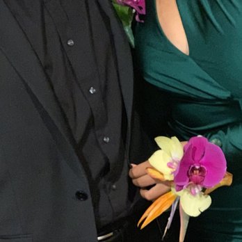 Acacia's Flowers - Birds of paradise and orchid corsage and boutonniere - Florists Near Me - Mission Hills, California Acacia's Flowers - Birds of paradise and orchid corsage and boutonniere - Florists Near Me - Mission Hills, California
