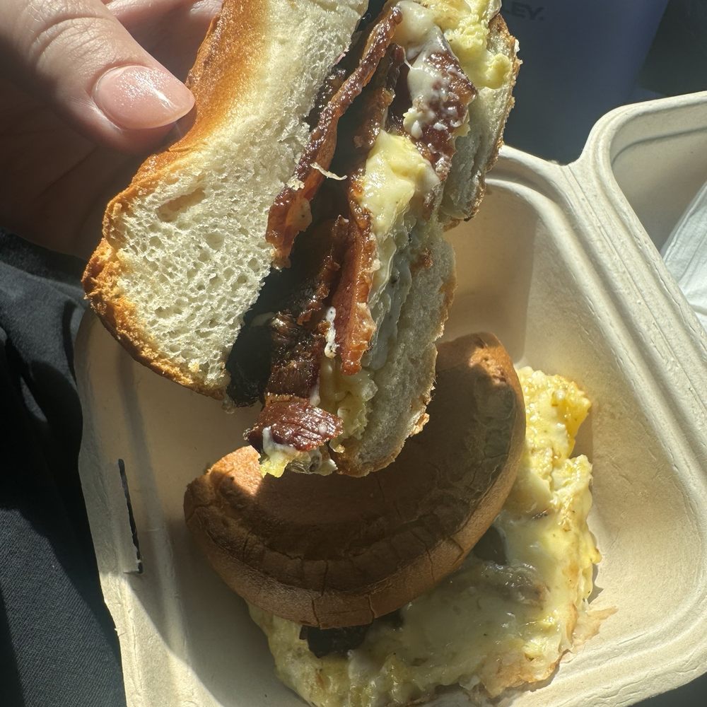 Ren Coffeehouse - Gluten free bagel breakfast sandwich - Coffee & Tea Near Me - Tucson, Arizona Ren Coffeehouse - Gluten free bagel breakfast sandwich - Coffee & Tea Near Me - Tucson, Arizona