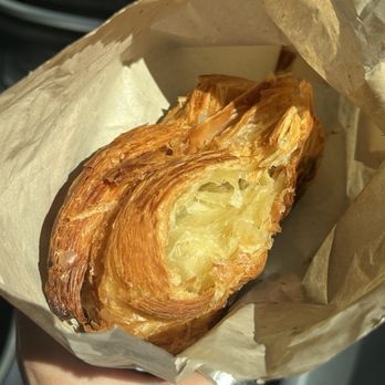 Camino Coffee - Inside of butter croissant - Cafes Near Me - Gilroy, California
