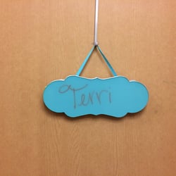 Maurices - Cute sign on the fitting room :)