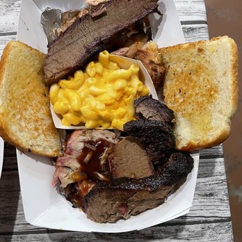 Small Town BBQ - Tri plate with brisket - Barbeque Near Me - Friendsville, Tennessee Small Town BBQ - Tri plate with brisket - Barbeque Near Me - Friendsville, Tennessee