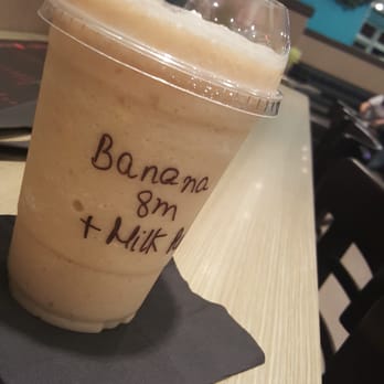 TNL Boba Tea - Banana Milkshake w pudding. - Bubble Tea Near Me - Oceanside, California TNL Boba Tea - Banana Milkshake w pudding. - Bubble Tea Near Me - Oceanside, California