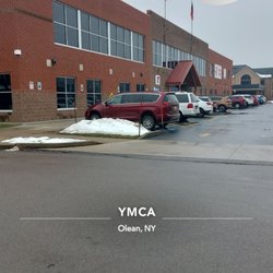 Olean-Bradford Area YMCA - Very busy mornings, parked in overflow