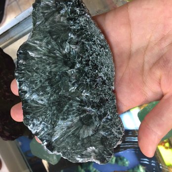 Grandesign Two - Seraphinite slab - Jewelry Near Me - Lantana, Florida