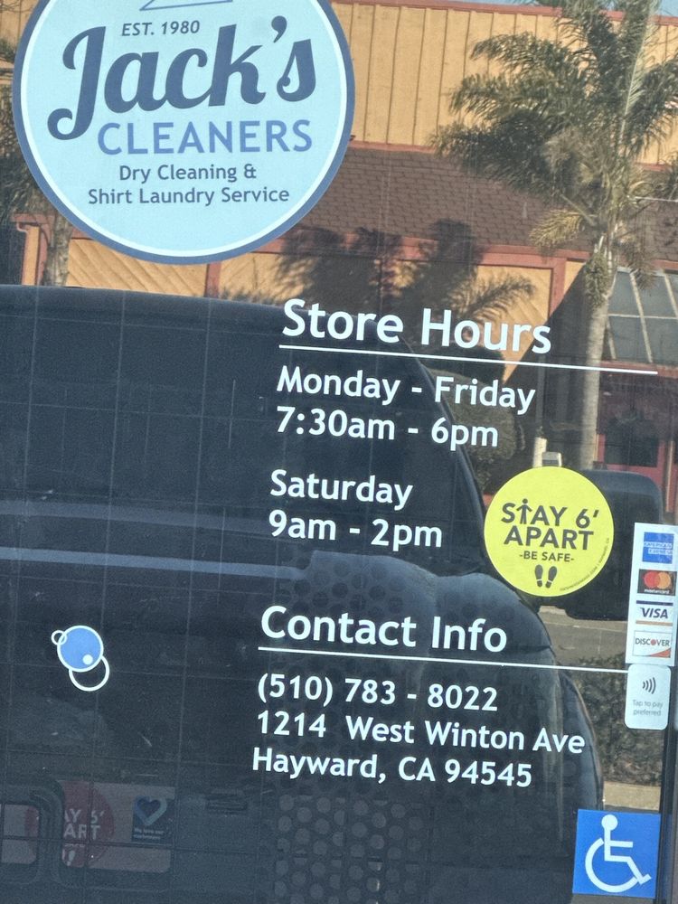 JACK’S CLEANERS & SHIRT LAUNDRY SERVICE Updated June 2024 15
