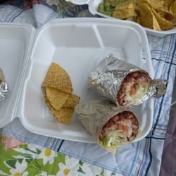 TaColumbus - 9:50$ for a meh burrito. The colors on the meat suggest it was purchased like that and not made in the restaurant.