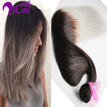 Simply Gorgeous Hair Extensions - Black and grey ombre full weave silky straight - Hair Extensions Near Me - Benicia, California Simply Gorgeous Hair Extensions - Black and grey ombre full weave silky straight - Hair Extensions Near Me - Benicia, California
