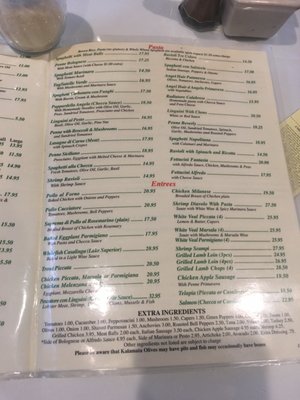 Menu photo 5 Emilio's Trattoria Encino, CA