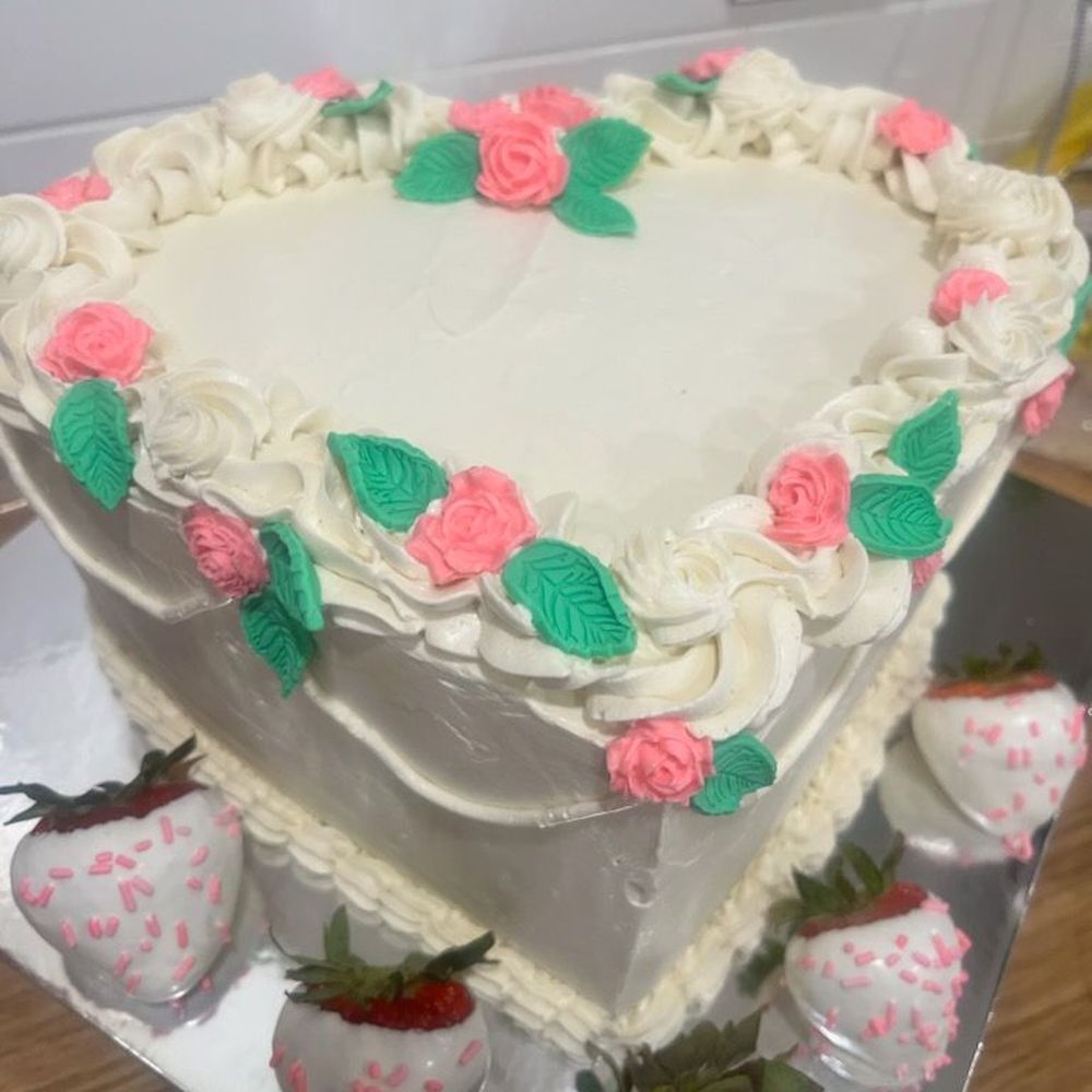 No Ordinary Bakery - My daughter's heart shaped birthday cake - Bakeries Near Me No Ordinary Bakery - My daughter's heart shaped birthday cake - Bakeries Near Me