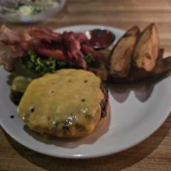 Filet Mignon Bacon Cheeseburger