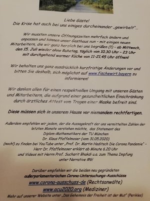 Menu photo 3 Fischerwirt Schlehdorf, BY Menu photo 3 Fischerwirt Schlehdorf, BY