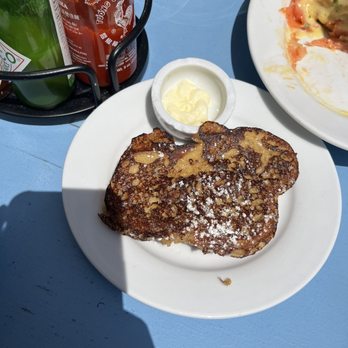 Harbor Breakfast - French toast was amazing! We needed nothing on it. Just plain. It's a nice thick bread and not eggy at all. - Diners Near Me - San Diego, California Harbor Breakfast - French toast was amazing! We needed nothing on it. Just plain. It's a nice thick bread and not eggy at all. - Diners Near Me - San Diego, California