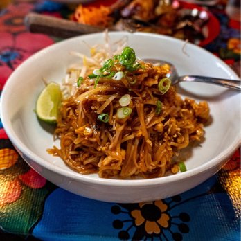 Kai Yang - Chicken Pad Thai - Thai Near Me - Montclair, New Jersey