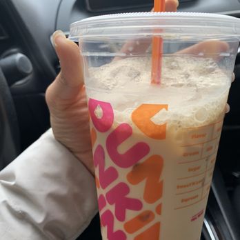 Dunkin' - Asked for light ice so they gave me a partially full cup looool - Donuts Near Me - Lake Forest, California Dunkin' - Asked for light ice so they gave me a partially full cup looool - Donuts Near Me - Lake Forest, California