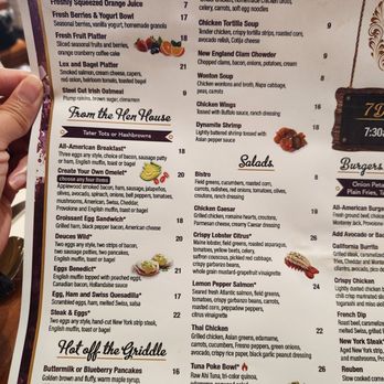 The Café - Menu - Asian Fusion Near Me - Valley Center, California