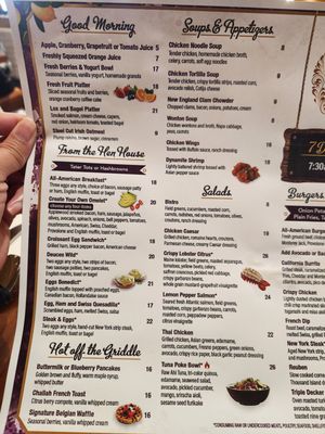 Menu photo 5 The Café Valley Center, CA