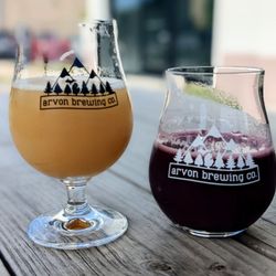 Arvon Brewing - The Grand and Purple Slush. Purple Slush...I can't get enough!!!