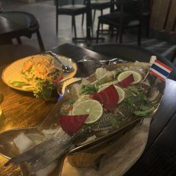 Steamed Lime Fish
