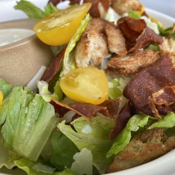 Communal Coffee - Cesar salad - added prosciutto for some protein - Cafes Near Me - Oceanside, California