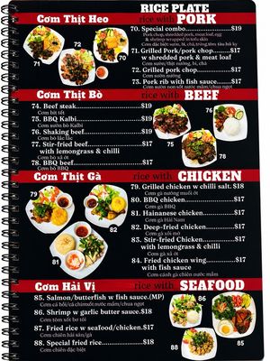 Menu photo 4 Pho Vietnam Honolulu, HI