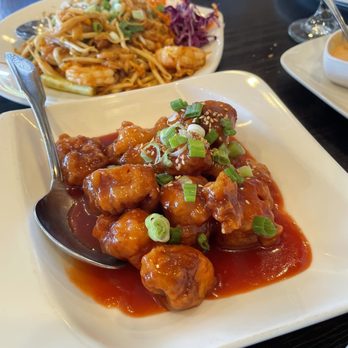 Blue Elephant - Orange Chicken - Thai Near Me - Bakersfield, California