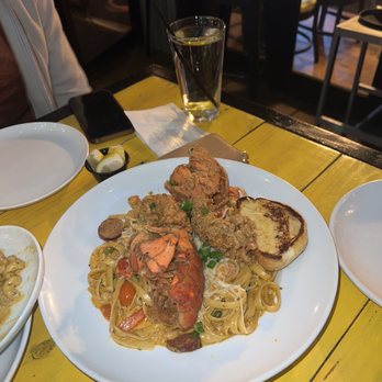 Lost & Found - Lobster Cajun Pasta - Cocktail Bars Near Me - Houston, Texas