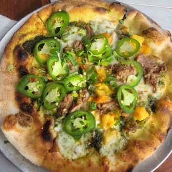 Monkeypod Kitchen - Kalua pork and pineapple pizza - Tacos Near Me - Honolulu, Hawaii Monkeypod Kitchen - Kalua pork and pineapple pizza - Tacos Near Me - Honolulu, Hawaii