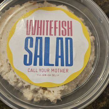 Call Your Mother Deli - Park View - Whitefish Salad 1/2lb - Bagels Near Me - Washington, DC, District of Columbia Call Your Mother Deli - Park View - Whitefish Salad 1/2lb - Bagels Near Me - Washington, DC, District of Columbia