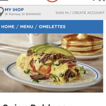 IHOP - This is how it's supposed to look. - Breakfast & Brunch Near Me - Banning, California