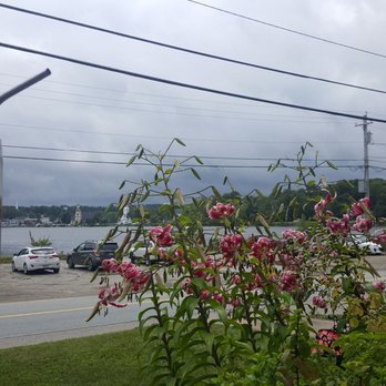 Rebecca's Restaurant - View from terrace - Canadian (New) Near Me - Mahone Bay, Nova Scotia