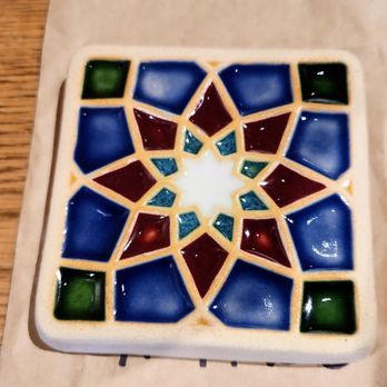 Pewabic - The tile I created in the class a few weeks ago - Art Galleries Near Me - Detroit, Michigan Pewabic - The tile I created in the class a few weeks ago - Art Galleries Near Me - Detroit, Michigan