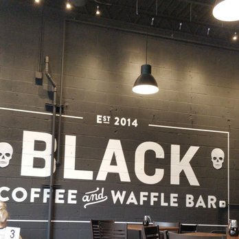 Black Coffee and Waffle Bar - Great aesthetic and signage. - Coffee & Tea Near Me - Fargo, North Dakota Black Coffee and Waffle Bar - Great aesthetic and signage. - Coffee & Tea Near Me - Fargo, North Dakota