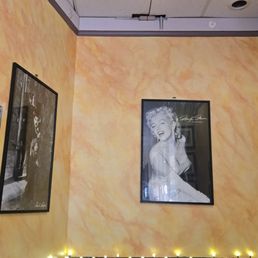 Photos on the wall