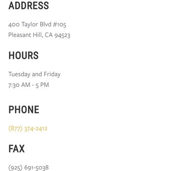 Bayside Imaging - This is directly from their website. Note the time. - Medical Centers Near Me - Pleasant Hill, California Bayside Imaging - This is directly from their website. Note the time. - Medical Centers Near Me - Pleasant Hill, California